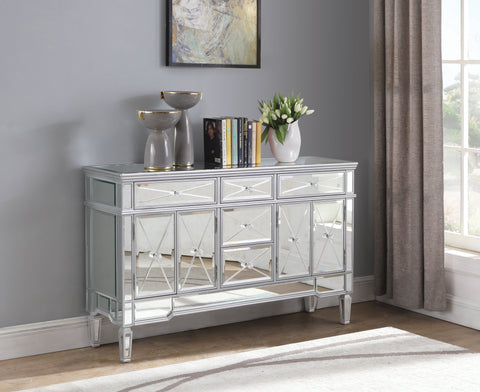 Coaster Duchess 5-drawer Accent Cabinet Silver Model 950849