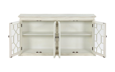 Coaster Kiara 4-door Accent Cabinet with Adjustable Shelves White Model 950859