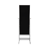 Coaster Moore Jewelry Cheval Mirror Silver Model 951017