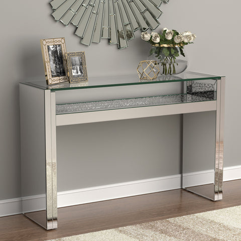 Coaster 1-shelf Console Table Silver Model 951766