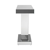 Coaster Crocus Rectangular Console Table Silver Model 951786