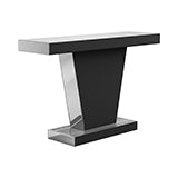 Coaster Crocus Rectangular Console Table Silver Model 951786