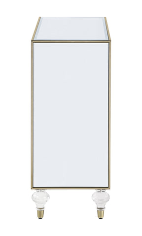 Coaster Lupin 2-door Accent Cabinet Mirror and Champagne Model 951854