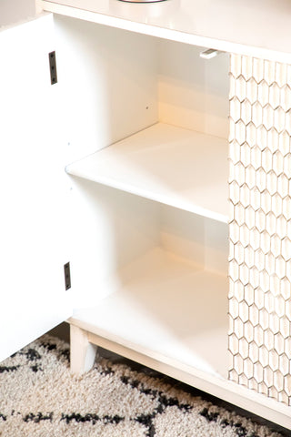 Coaster Gambon Rectangular 2-door Accent Cabinet White Model 953401