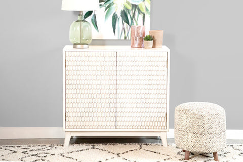 Coaster Gambon Rectangular 2-door Accent Cabinet White Model 953401