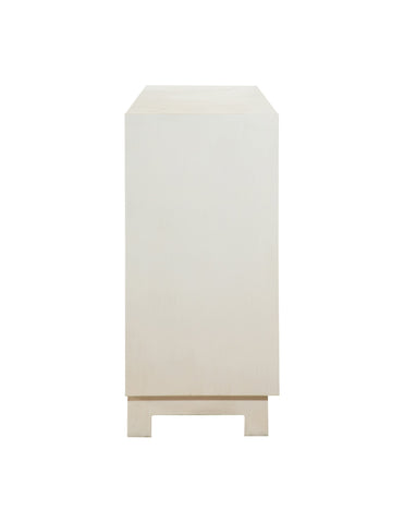 Coaster Voula Rectangular 4-door Accent Cabinet White and Gold Model 953416