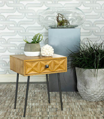 Coaster Ezra Rectangular 1-drawer Accent Cabinet Model 959538