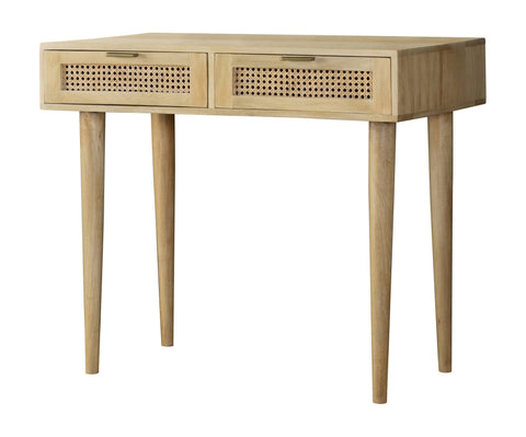 Coaster Zamora Rectangular 2-drawer Accent Writing Desk Natural Model 959575
