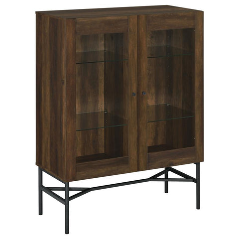 Coaster Bonilla 2-door Accent Cabinet with Glass Shelves Model 959625