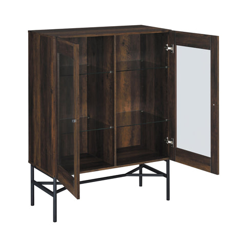 Coaster Bonilla 2-door Accent Cabinet with Glass Shelves Model 959625