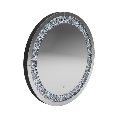 Coaster Landar Round Wall Mirror Silver Model 961525