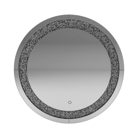 Coaster Landar Round Wall Mirror Silver Model 961525
