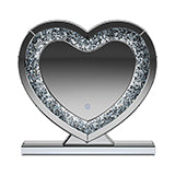 Coaster Euston Heart Shape Table Mirror Silver Model 961528