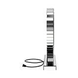 Coaster Euston Heart Shape Table Mirror Silver Model 961528