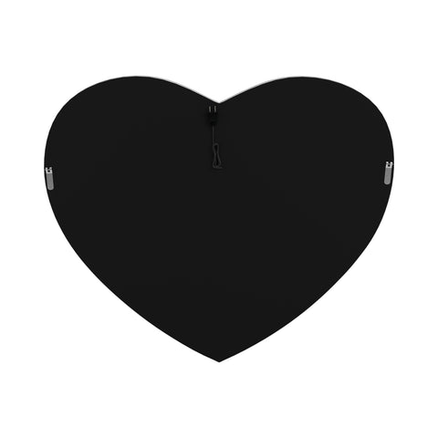 Coaster Aiko Heart Shape Wall Mirror Silver Model 961535