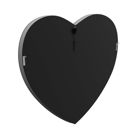 Coaster Aiko Heart Shape Wall Mirror Silver Model 961535