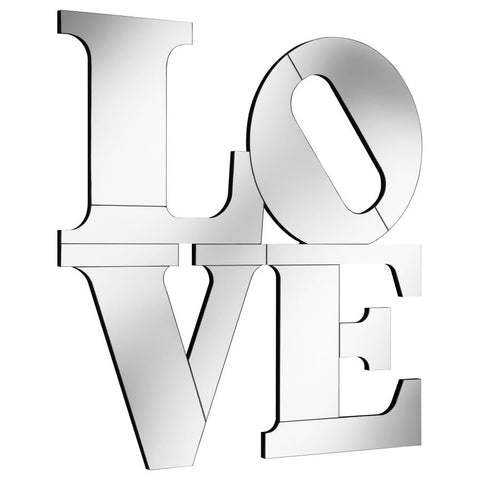 Coaster Keiran Letter Shaped Wall Mirror Model 961620