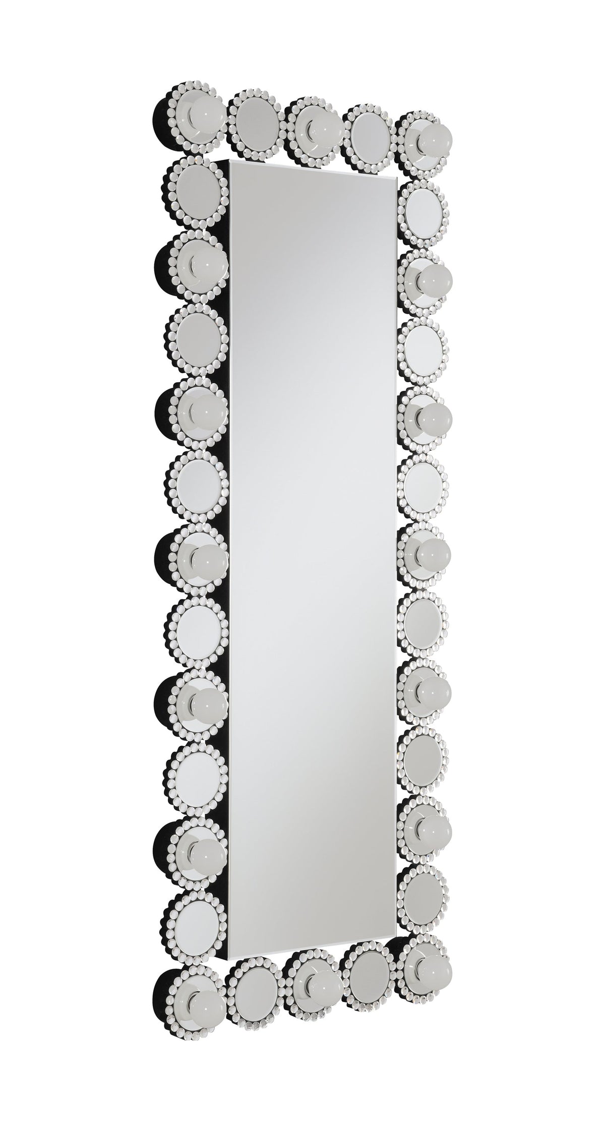 Coaster Aghes Rectangular Wall Mirror with LED Lighting Mirror Model 961623