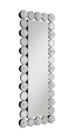 Coaster Aghes Rectangular Wall Mirror with LED Lighting Mirror Model 961623