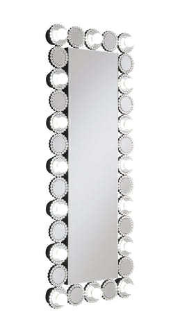 Coaster Aghes Rectangular Wall Mirror with LED Lighting Mirror Model 961623