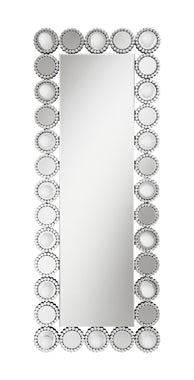 Coaster Aghes Rectangular Wall Mirror with LED Lighting Mirror Model 961623