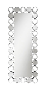 Coaster Aghes Rectangular Wall Mirror with LED Lighting Mirror Model 961623