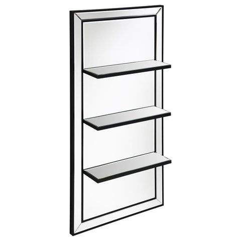 Coaster Oriel 3-Shelf Rectangle Wall Mirror Model 961631