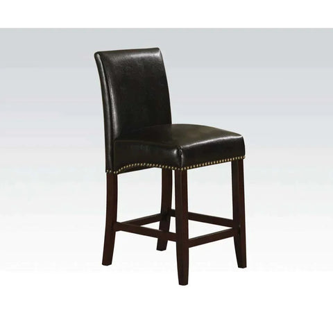 Jakki Black PU Bar Chair Model 96171 By ACME Furniture