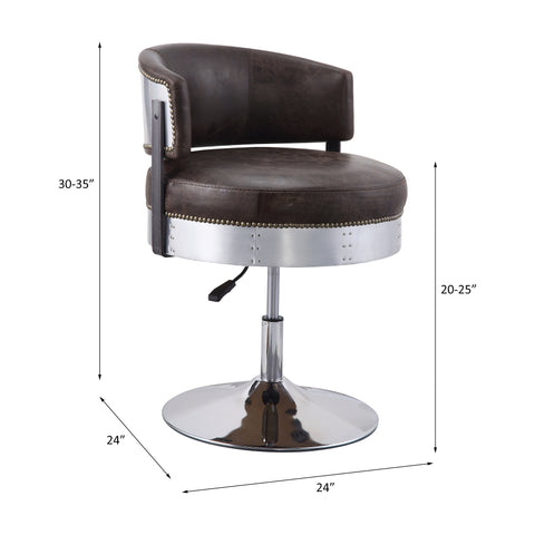 Brancaster Adjustable Stool W/Swivel