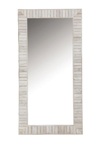 Coaster Pino Rectangular Wall Mirror White Model 963488