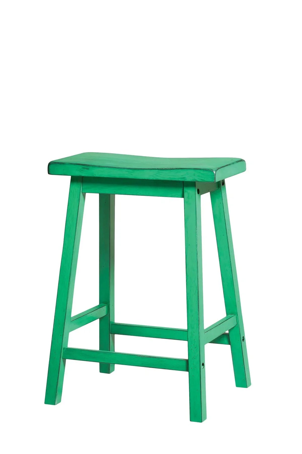 Gaucho Antique Green Stool Model 96651 By ACME Furniture