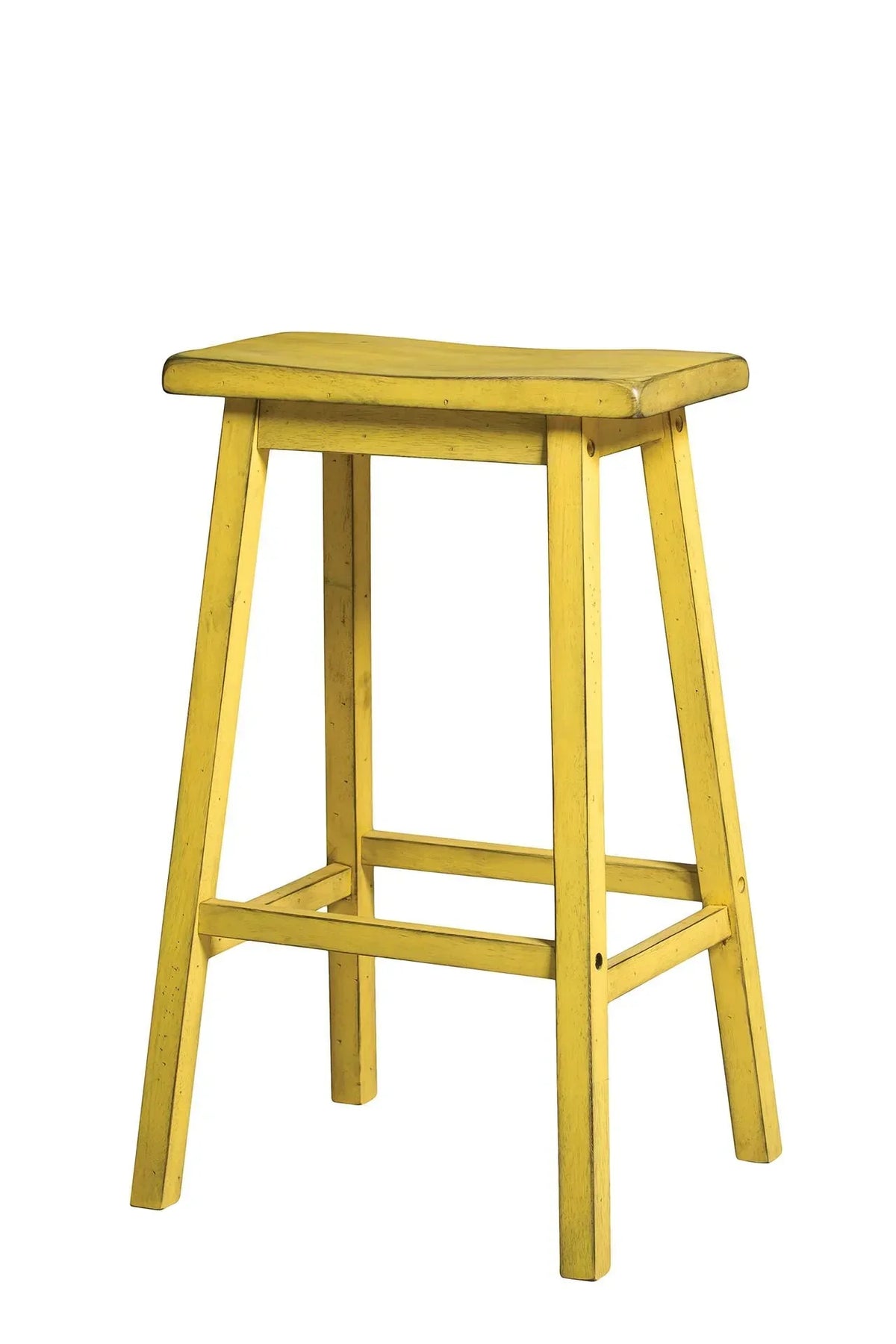 Gaucho Antique Yellow Bar Stool Model 96654 By ACME Furniture