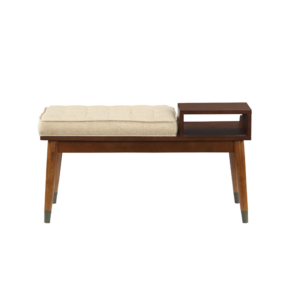 Charla Bench in Beige Oak