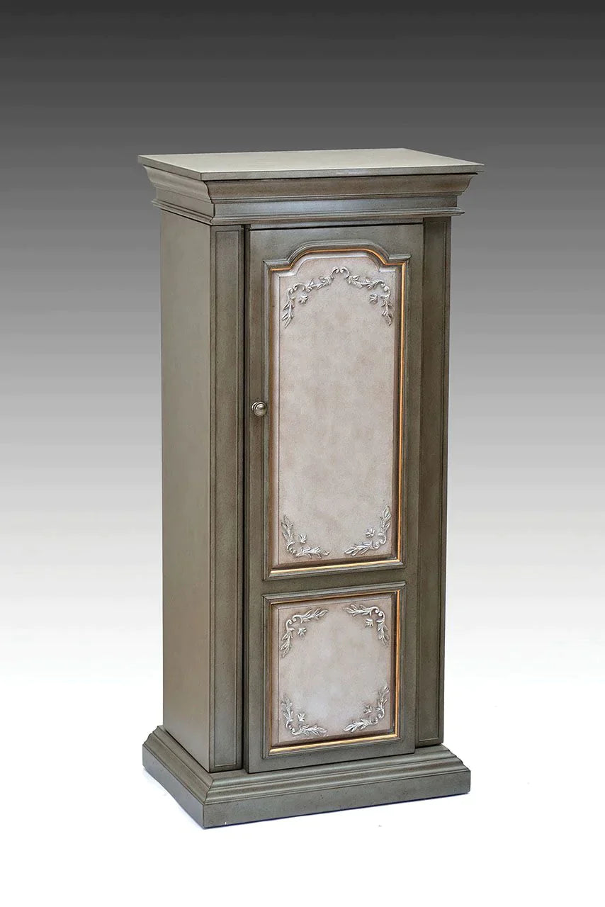 Riker Antique Gray & Antique Beige Jewelry Armoire Model 97206 By ACME Furniture