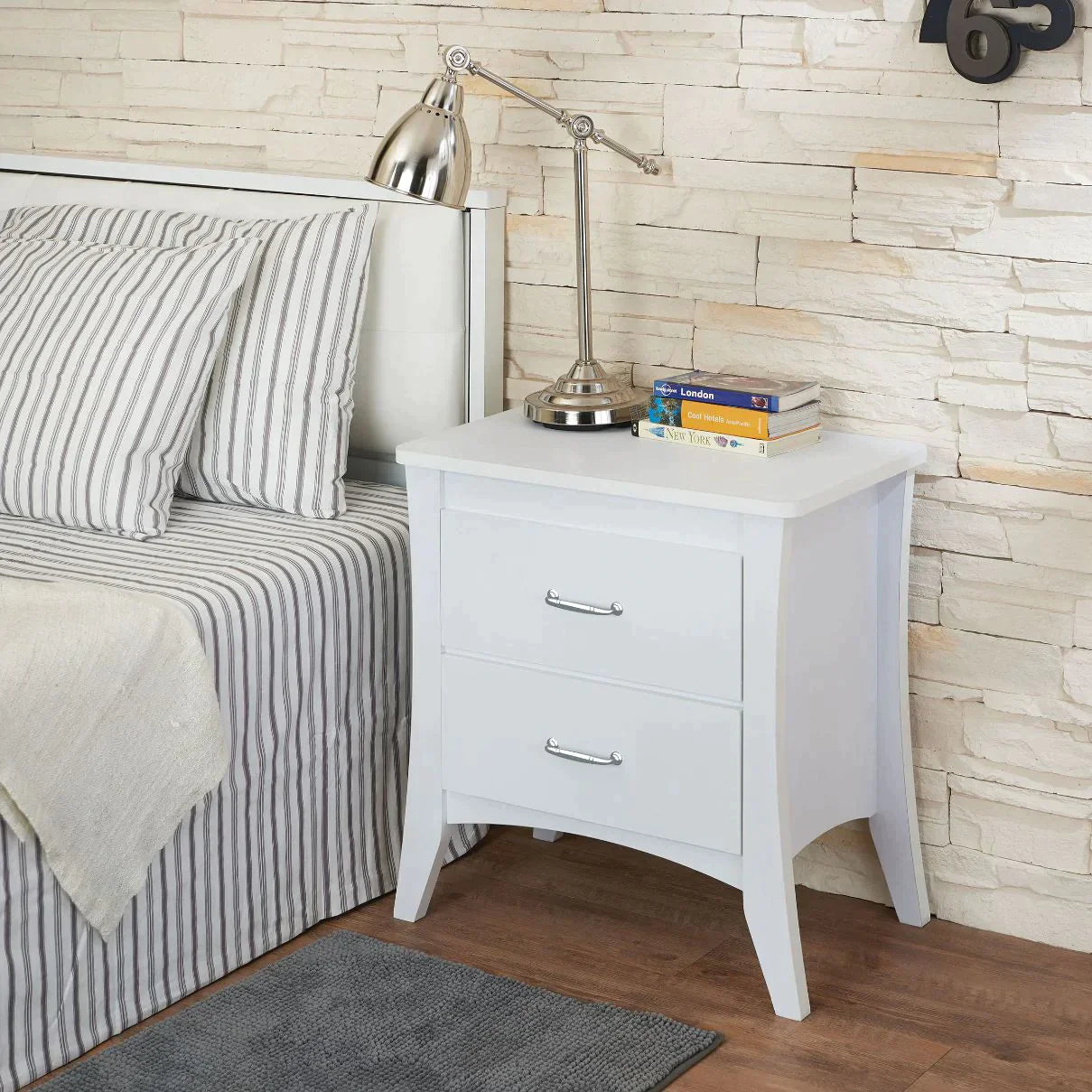 Babb White Accent Table Model 97264 By ACME Furniture