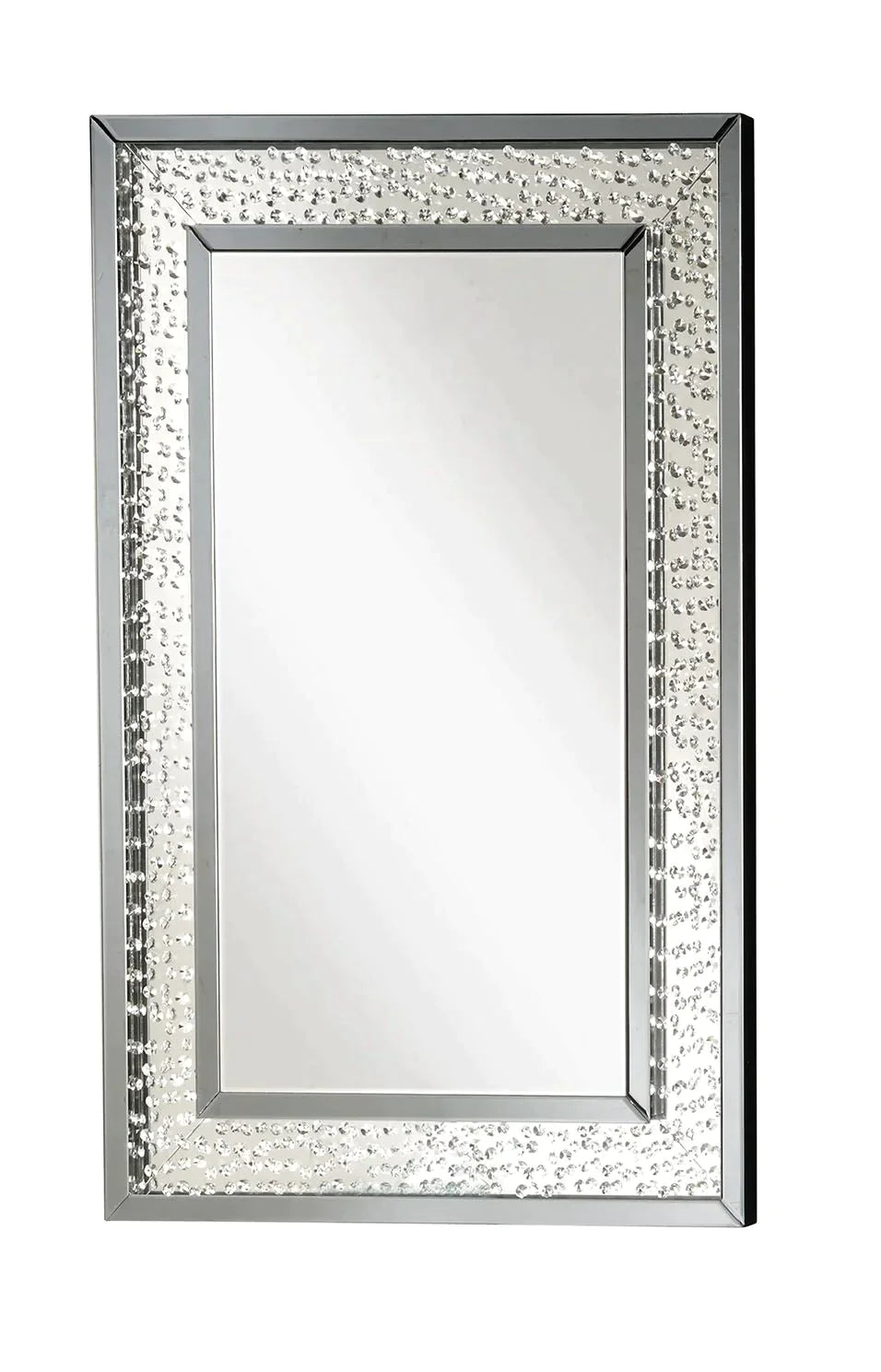 Nysa Mirrored & Faux Crystals Wall Decor Model 97387 By ACME Furniture