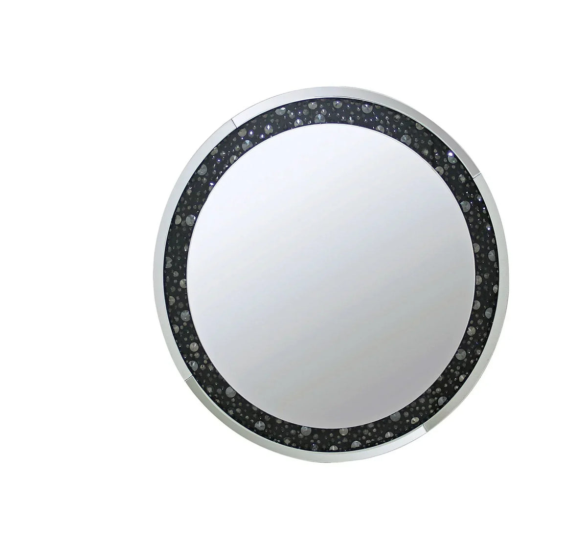 Noor Mirrored & Faux GemStones Wall Decor Model 97392 By ACME Furniture