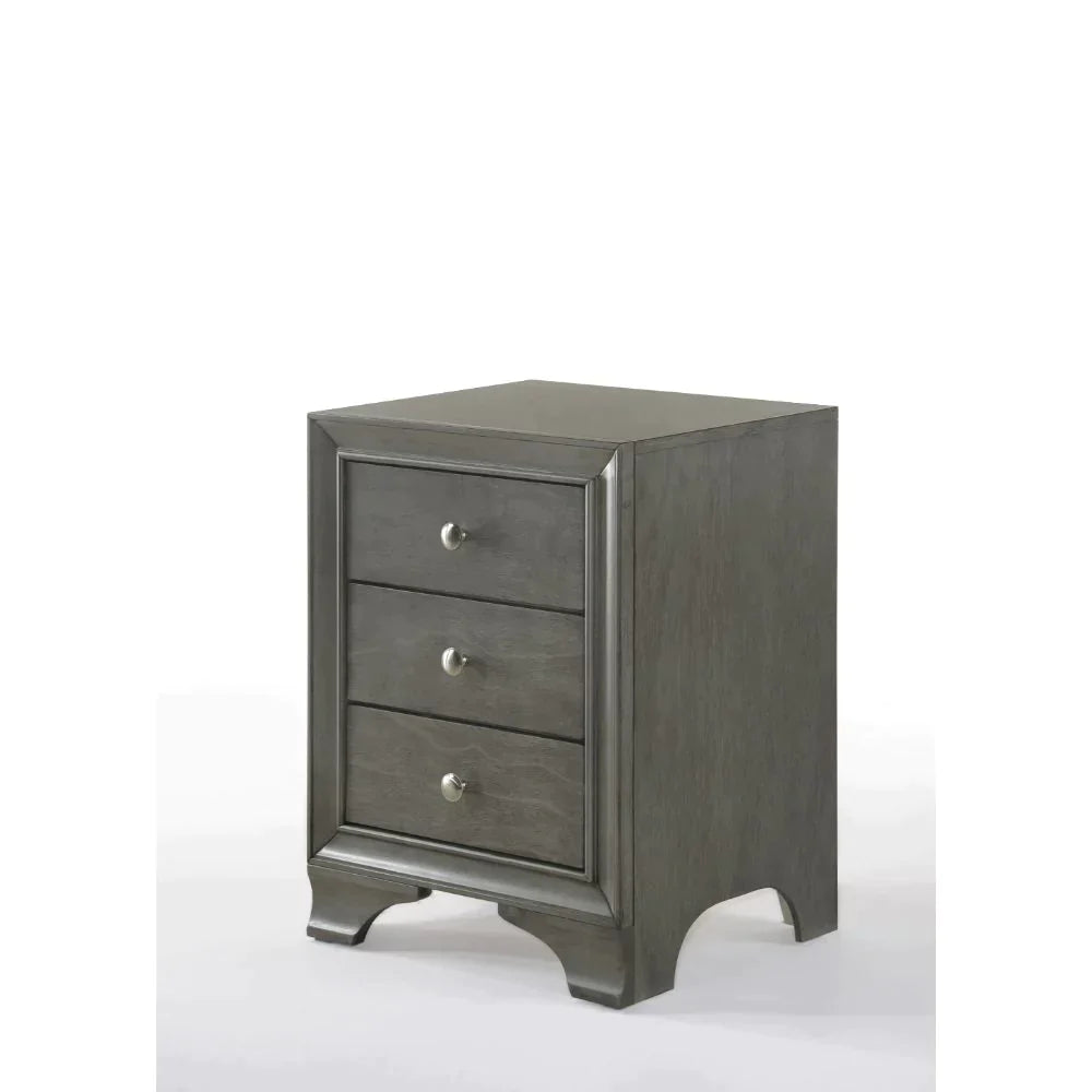 Blaise Gray Oak Accent Table Model 97494 By ACME Furniture