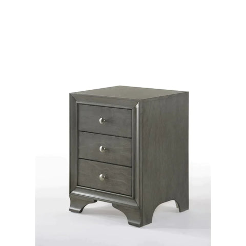 Blaise Gray Oak Accent Table Model 97494 By ACME Furniture