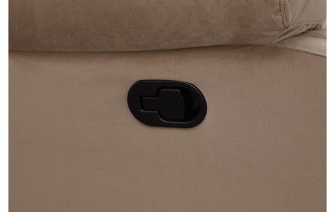 9760 Beige Microfiber Fabric Reclining LoveseatModel:  9760-BEIGE-L