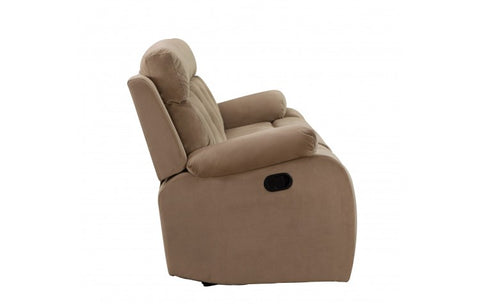 9760 Beige Microfiber Fabric Reclining ChairModel:  9760-BEIGE-CH