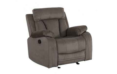 9760 Brown Microfiber Fabric Reclining ChairModel:  9760-BROWN-CH