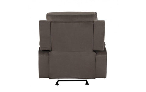 9760 Brown Microfiber Fabric Reclining ChairModel:  9760-BROWN-CH