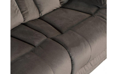 9760 Brown Microfiber Fabric Reclining LoveseatModel:  9760-BROWN-L