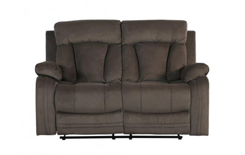 9760 Brown Microfiber Fabric Reclining LoveseatModel:  9760-BROWN-L