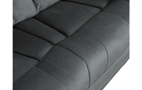 9760 Gray Microfiber Fabric Reclining LoveseatModel:  9760-GRAY-L