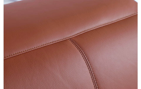 9762 DivanItalia Camel 3-Piece Modular Power Reclining Sofa – Top Grain Italian LeatherModel:  9762-CAMEL-3.3-HT