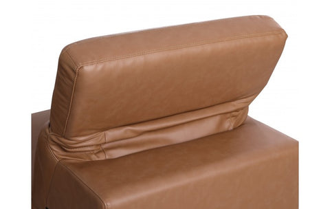 9762 DivanItalia Cognac 5-Piece Sectional with 3 Power Recliners and 1 Console Top Grain Italian LeatherModel:  9762-COGNAC-5PC-3PWR-SECTIONAL-GROUP