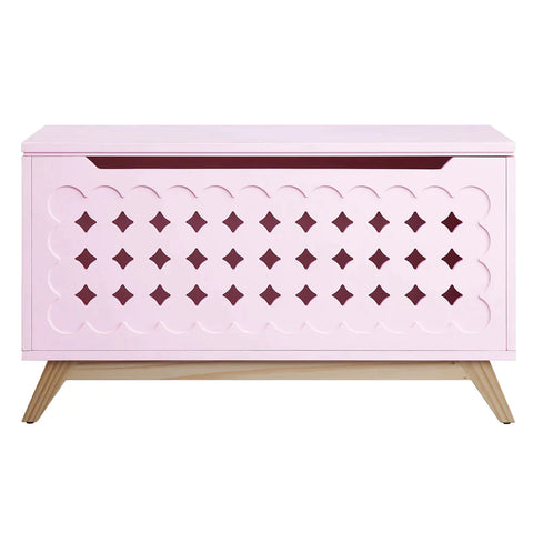 Doll Cottage Pink & Natural Youth Chest Model 97630 By ACME Furniture