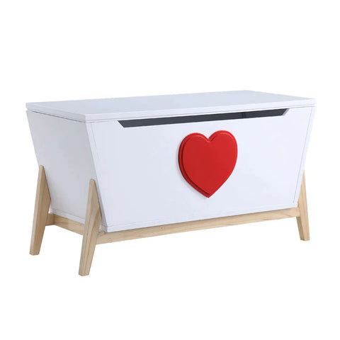 Padma White & Red Youth Chest Model 97633 By ACME Furniture